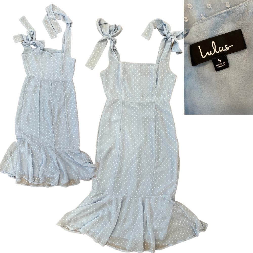 Lulus, small, baby blue.